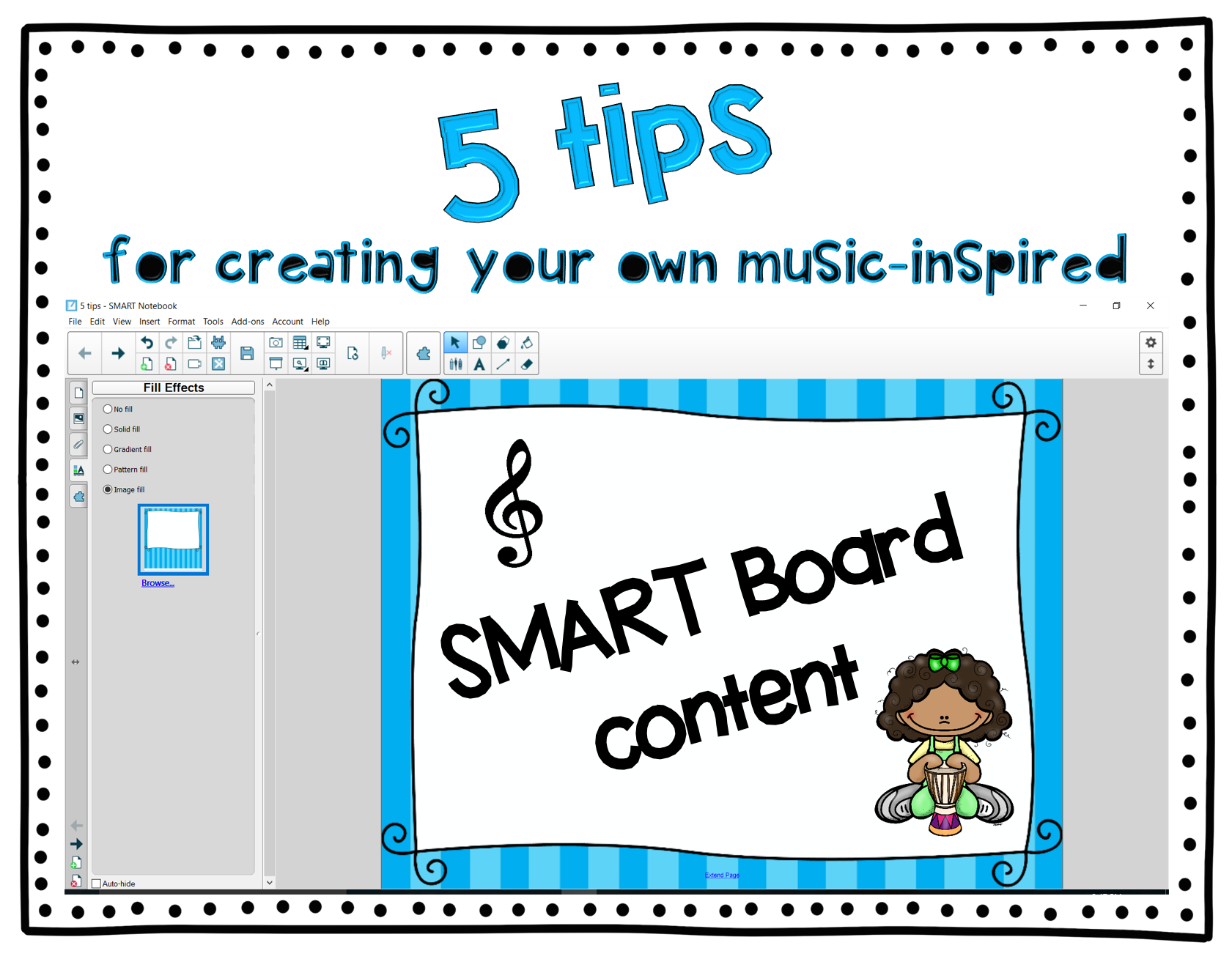 5 tips for creating your own music-inspired SMART Board content